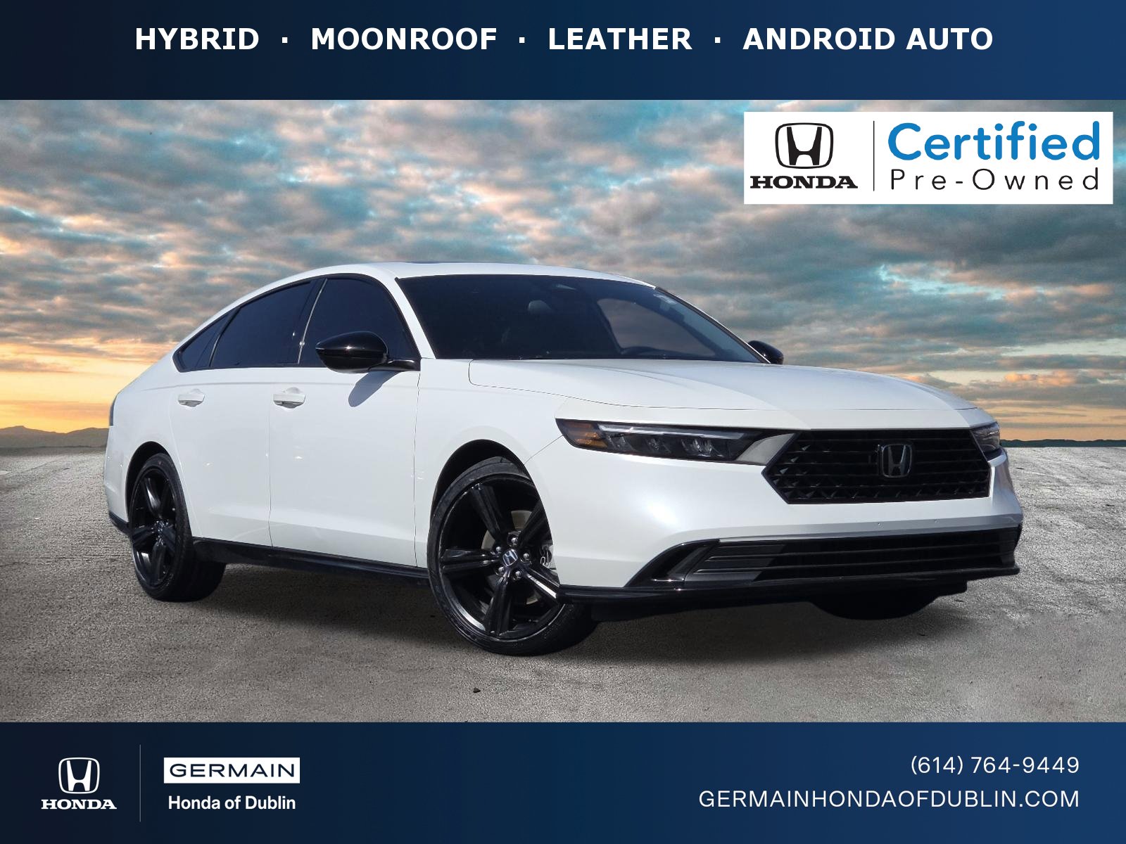 Certified 2023 Honda Accord Sport image 1