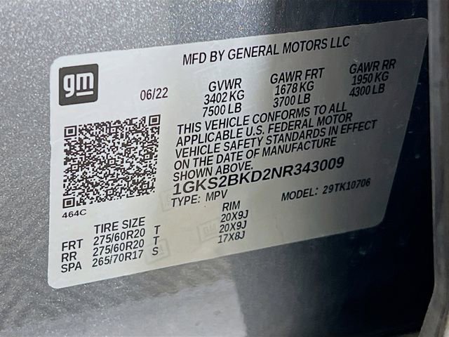 Used 2022 GMC Yukon SLT w/ SLT Luxury Package AWD/4WD image 31