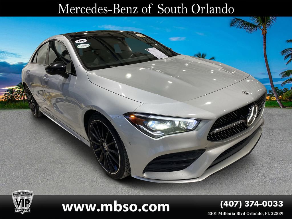 Used 2022 Mercedes-Benz CLA 250 4MATIC w/ AMG Line image 1