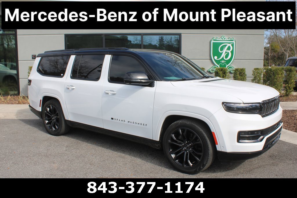 Used 2023 Jeep Grand Wagoneer L Series III w/ Rear Seat Video Group 1 image 2