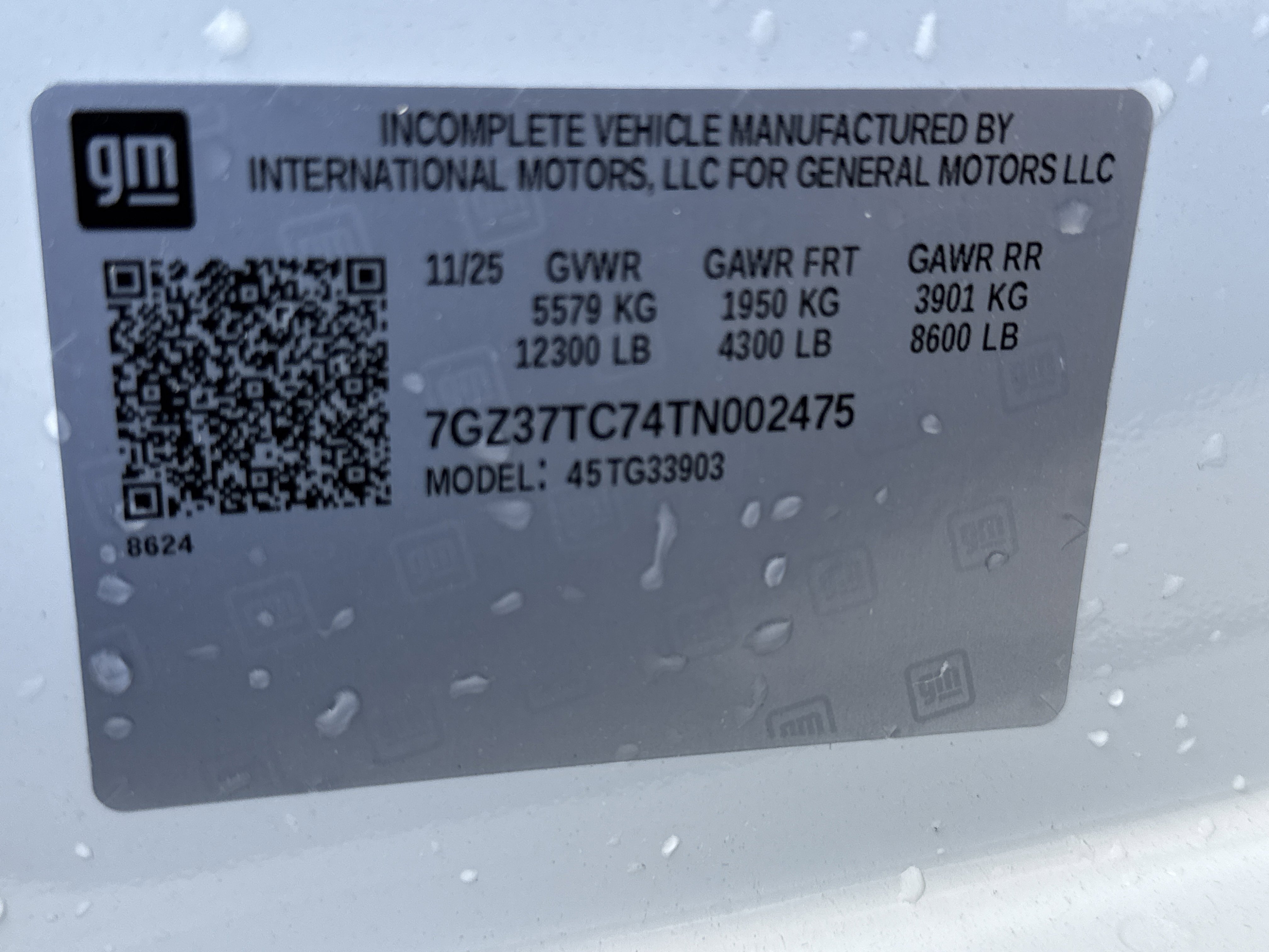 New 2026 GMC Savana 3500 Extended w/ Power Convenience Package RWD image 33