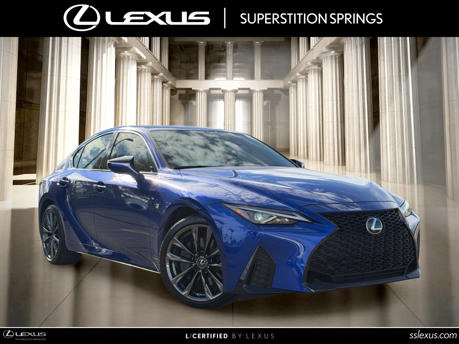 Certified 2022 Lexus IS 350 F Sport w/ Memory Package AWD/4WD image 1