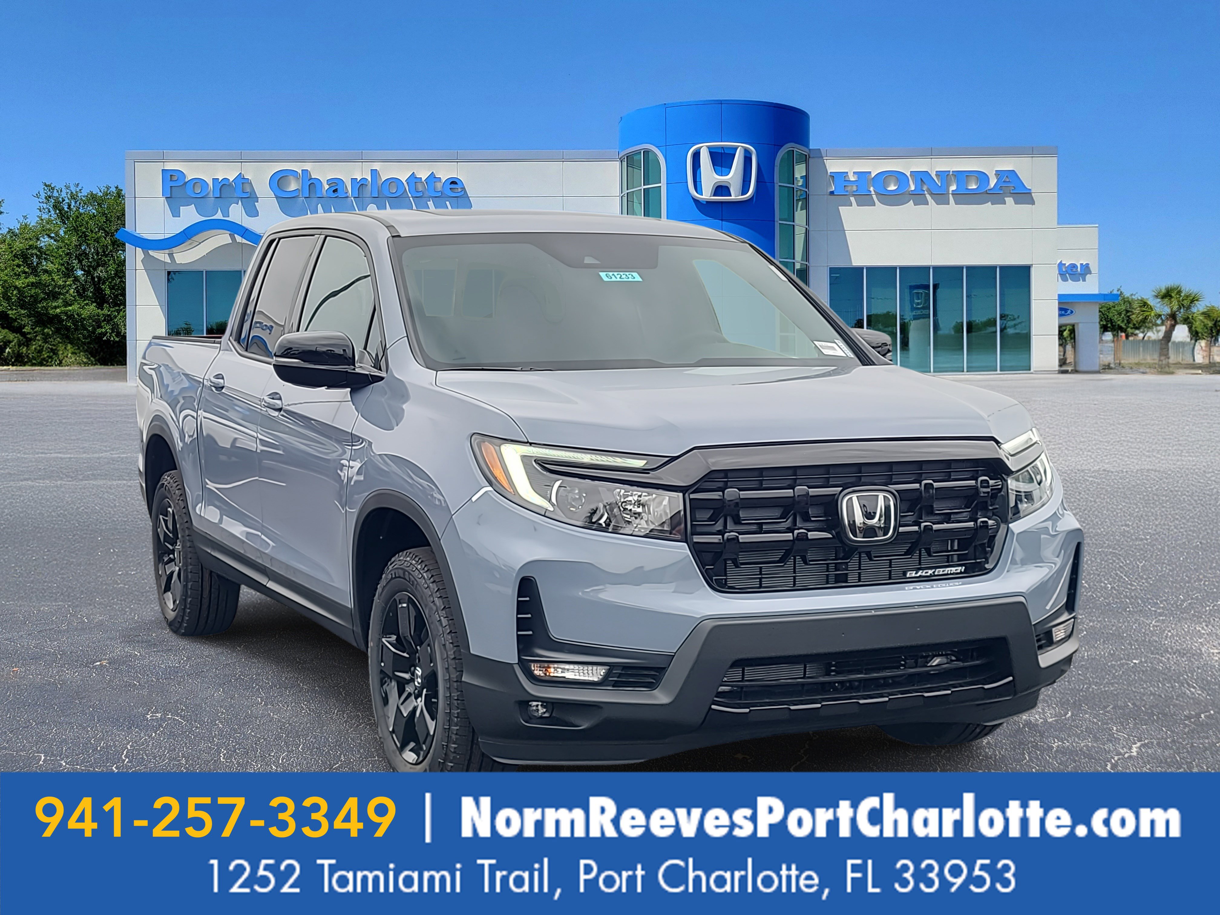 New 2025 Honda Ridgeline Black Edition