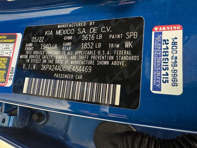 Used 2022 Kia Rio S w/ Technology Package image 31