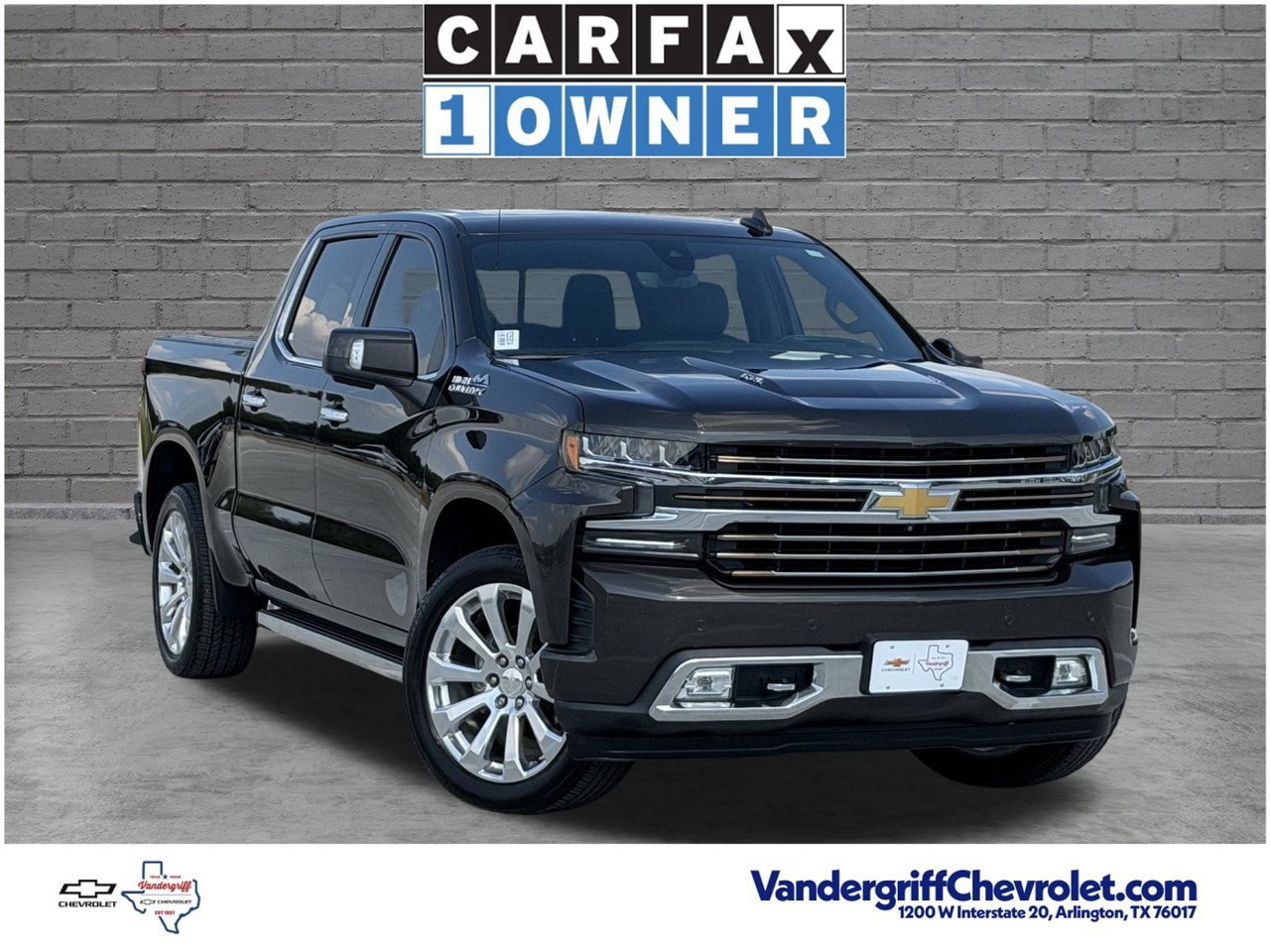 Used 2021 Chevrolet Silverado 1500 High Country w/ Technology Package AWD/4WD image 2