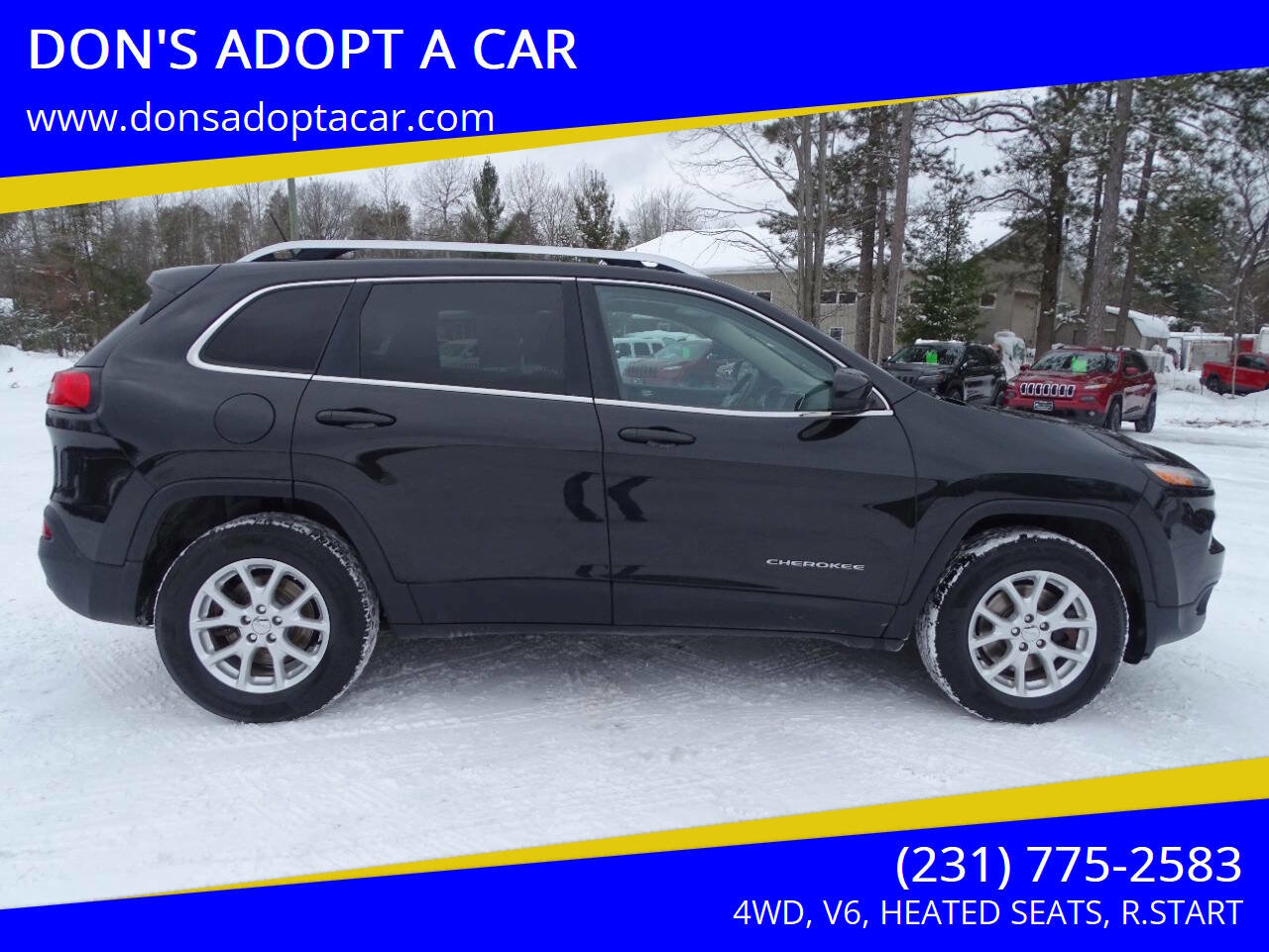Used 2015 Jeep Cherokee Latitude w/ Cold Weather Group