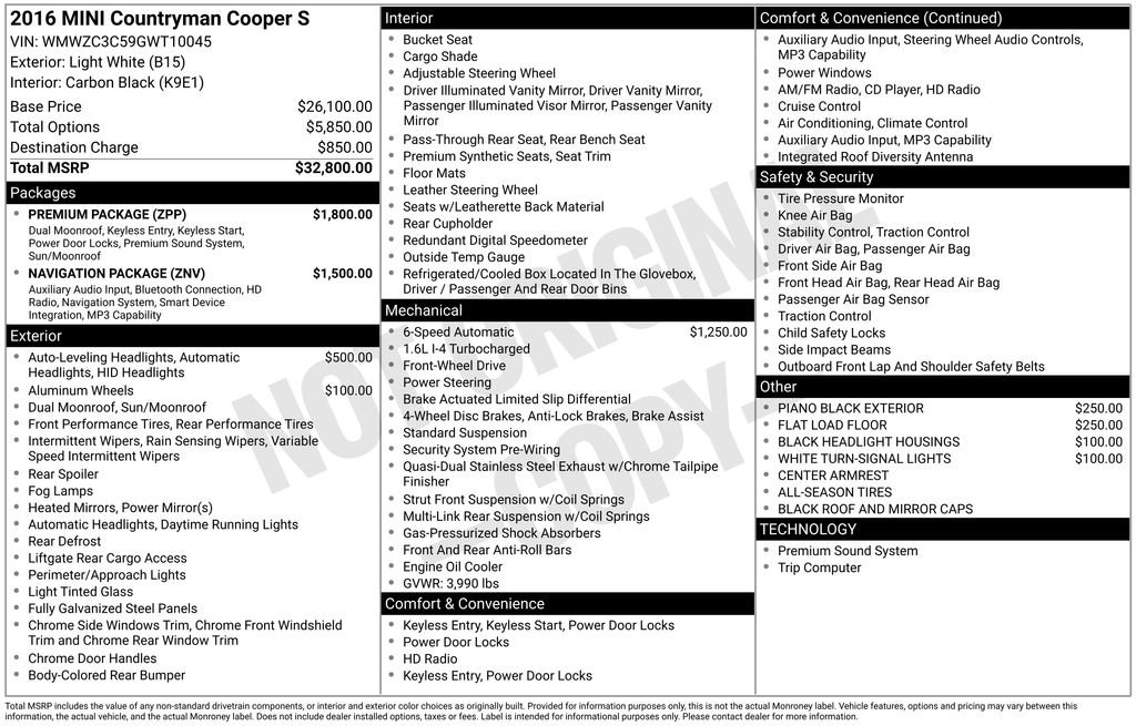 Used 2016 MINI Cooper Countryman S image 17