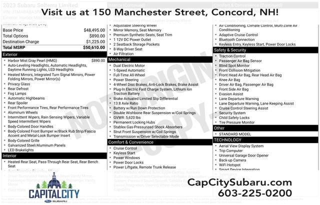 Used 2023 Subaru Solterra AWD image 32