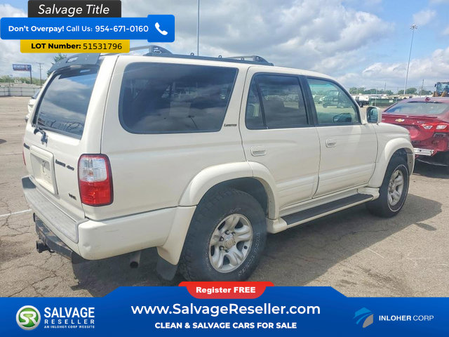 Used 2002 Toyota 4Runner Limited AWD/4WD image 4