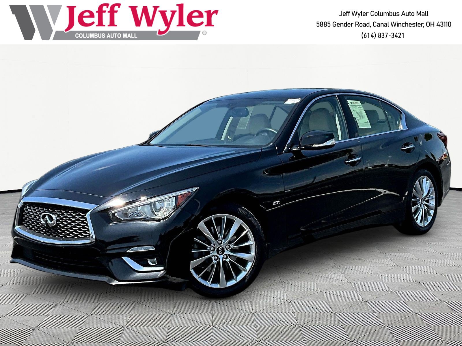 Used 2019 INFINITI Q50 Luxe w/ Essential Package (3.0T Luxe) AWD/4WD image 1