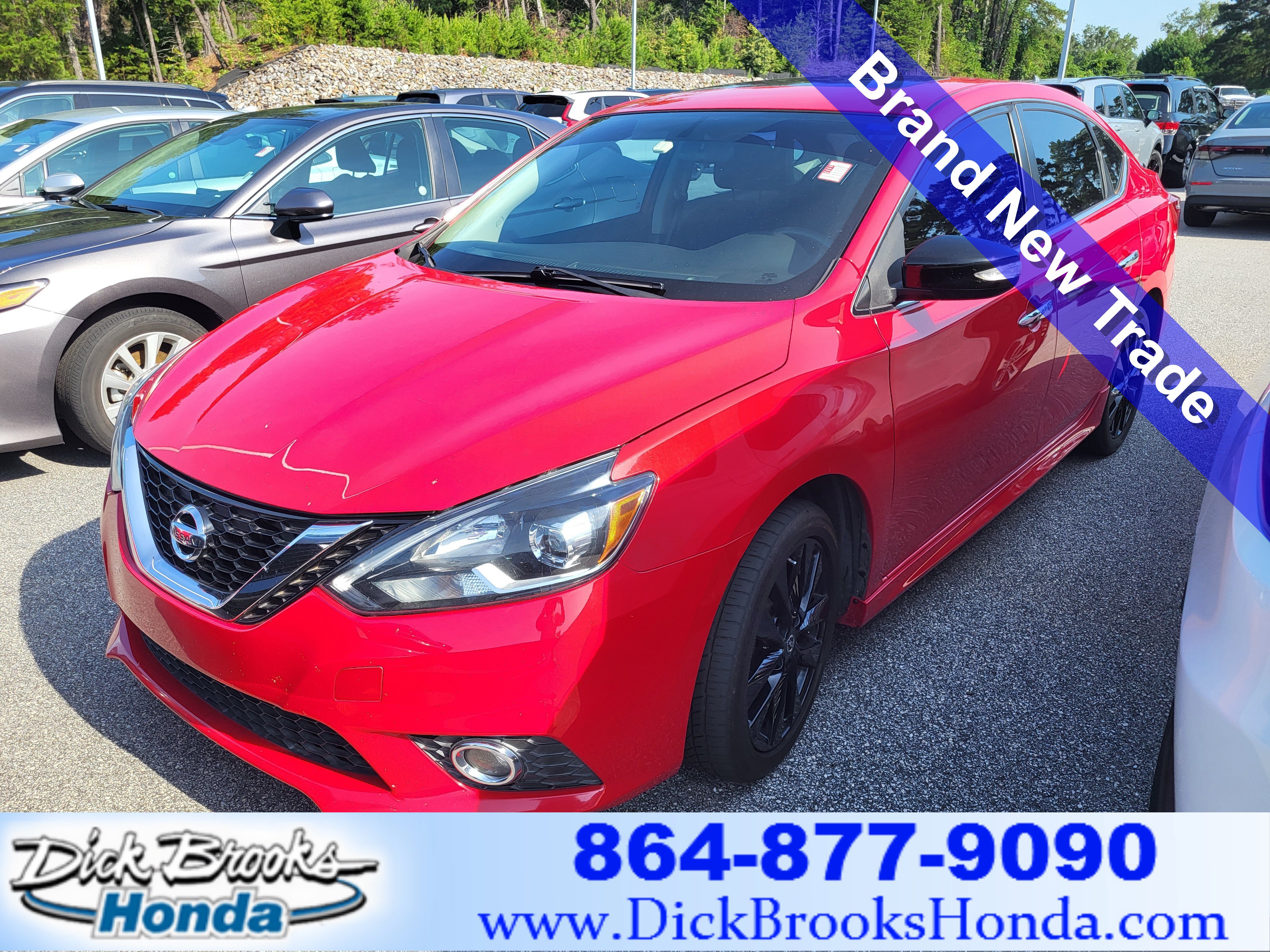Used 2017 Nissan Sentra SR Turbo w/ SR Midnight Edition FWD image 1