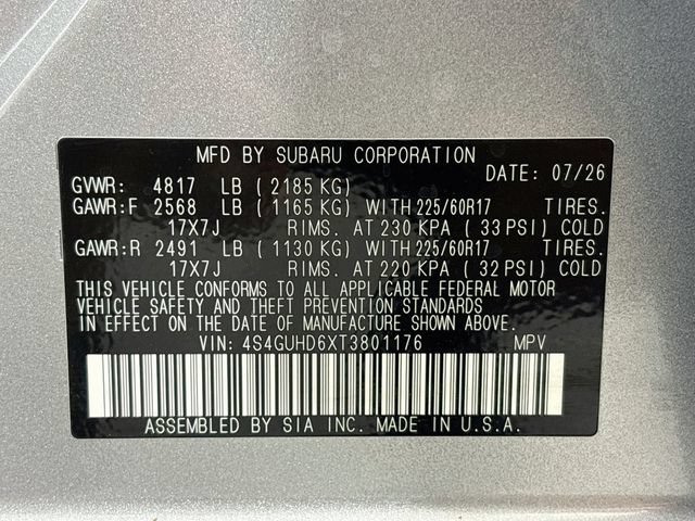 New 2026 Subaru Crosstrek 2.5i Premium AWD/4WD image 31