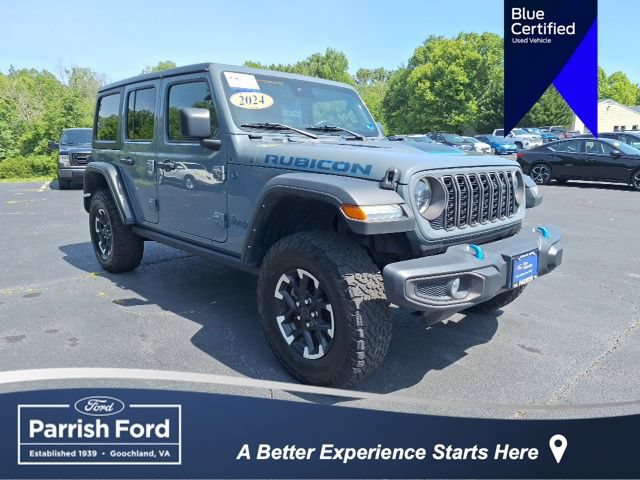 Used 2024 Jeep Wrangler Unlimited Rubicon 4xe AWD/4WD video 1
