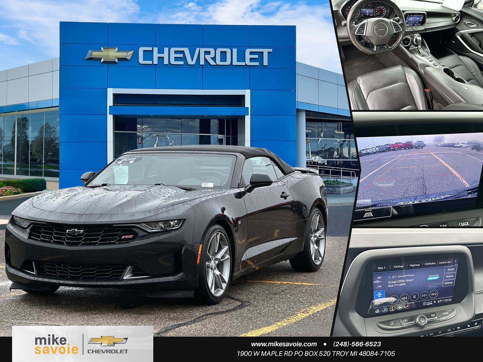 Certified 2021 Chevrolet Camaro LT w/ RS Package
