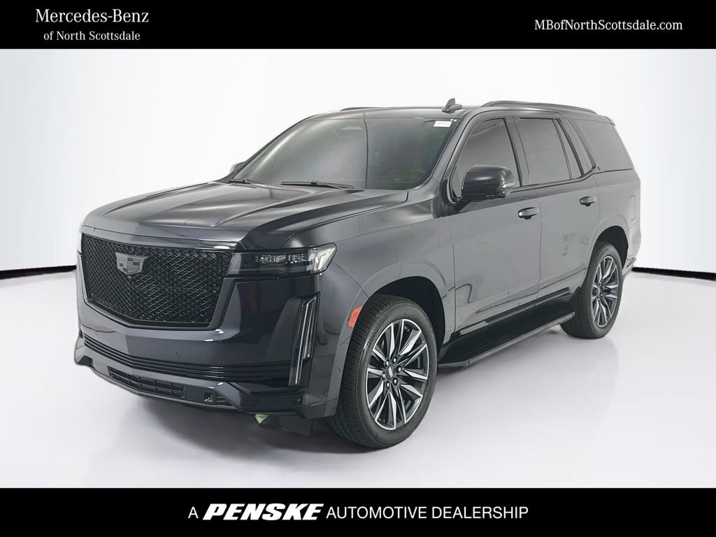 Used 2023 Cadillac Escalade Sport Platinum w/ Heavy-Duty Trailer Package AWD/4WD video 1