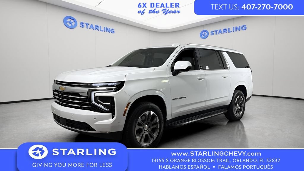 Certified 2025 Chevrolet Suburban LT w/ Comfort Package