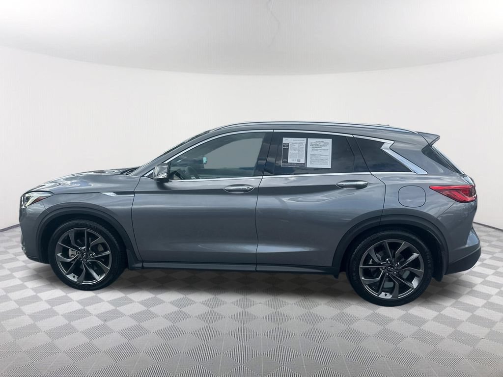 Used 2020 INFINITI QX50 Autograph w/ Premium White Leather Package FWD image 8