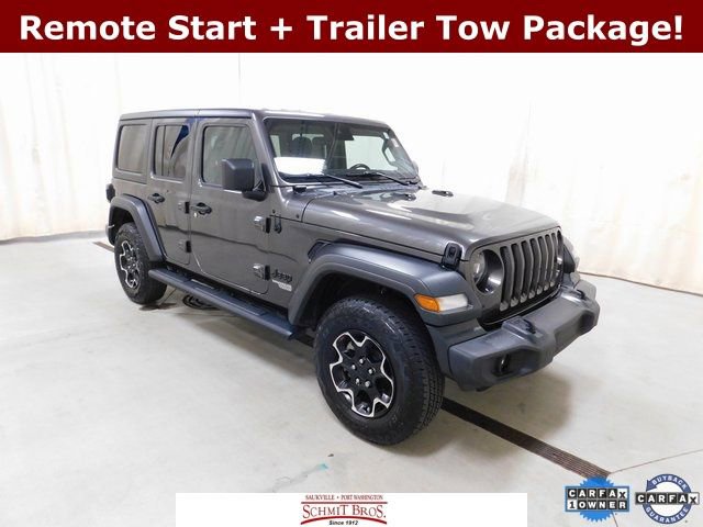 Used 2021 Jeep Wrangler Unlimited Sport image 1