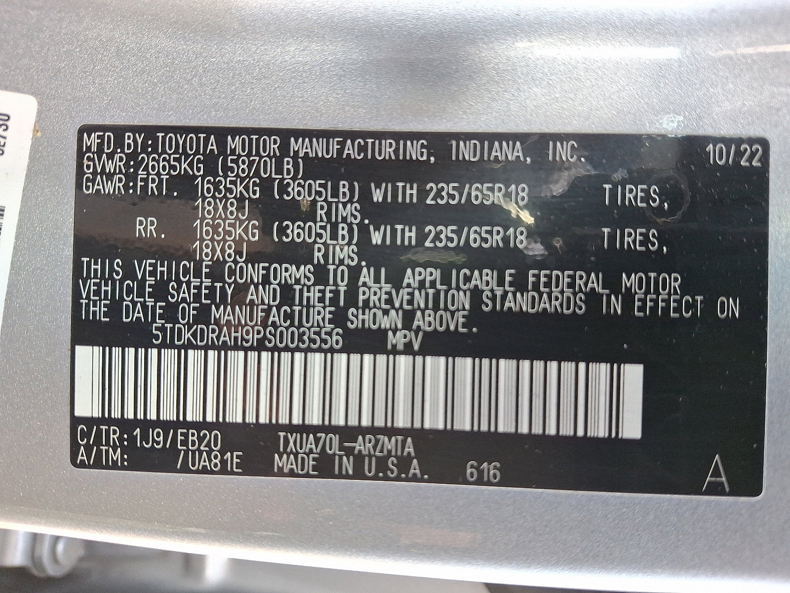 Used 2023 Toyota Highlander XLE image 27