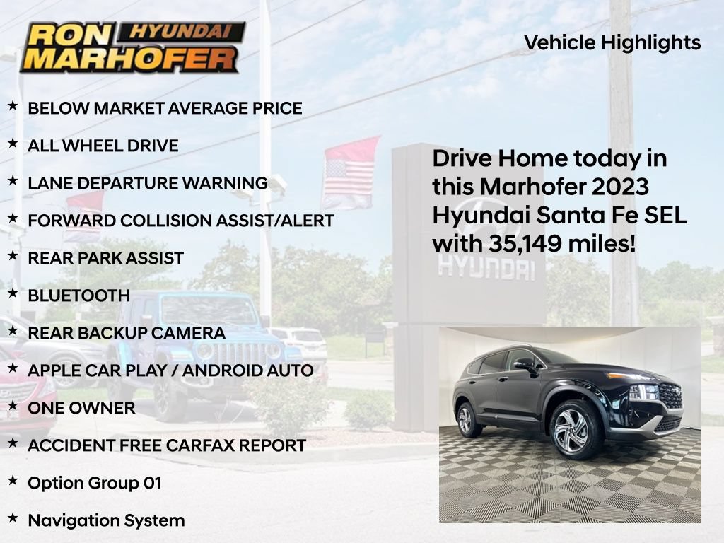 Used 2023 Hyundai Santa Fe SEL AWD/4WD image 15