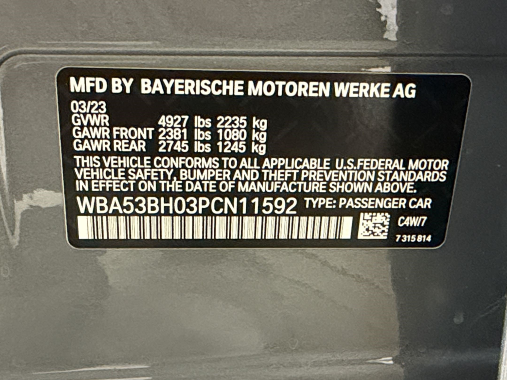 Certified 2023 BMW 530i w/ Convenience Package RWD image 25