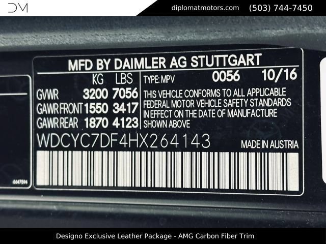 Used 2017 Mercedes-Benz G 63 AMG 4MATIC image 57