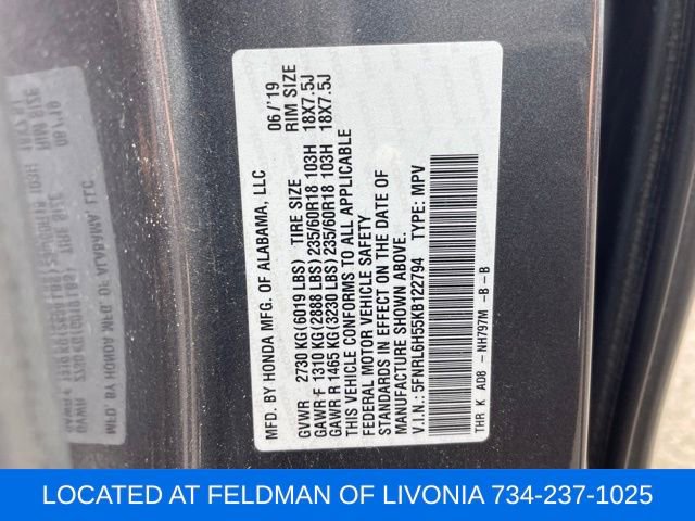 Used 2019 Honda Odyssey EX image 10