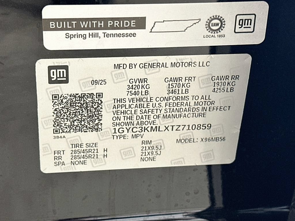 New 2026 Cadillac Vistiq Luxury w/ LPO, Floor Liner Package AWD/4WD image 44