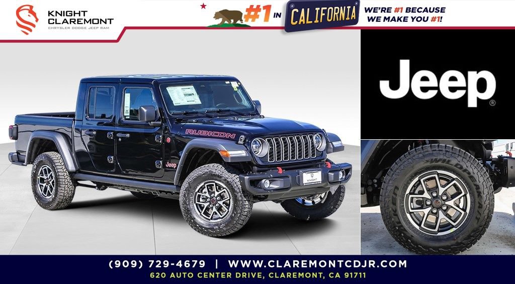 New 2026 Jeep Gladiator Rubicon w/ Safety Group