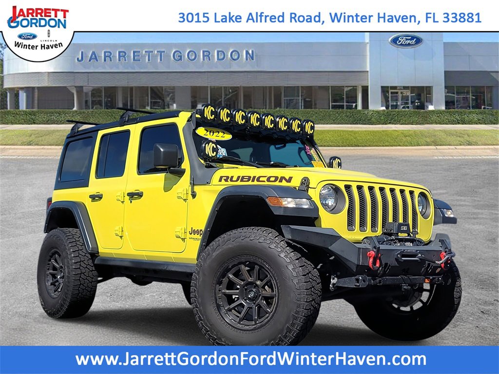 Used 2022 Jeep Wrangler Unlimited Rubicon