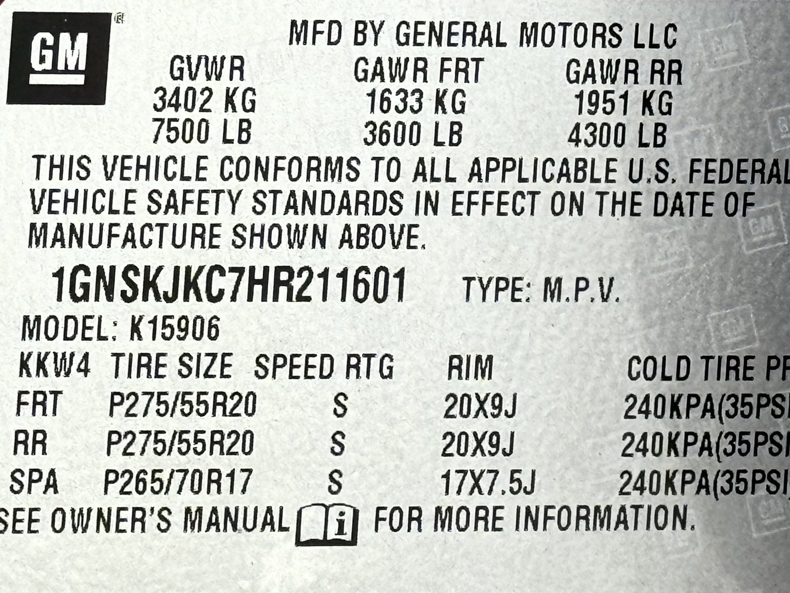 Used 2017 Chevrolet Suburban Premier image 51