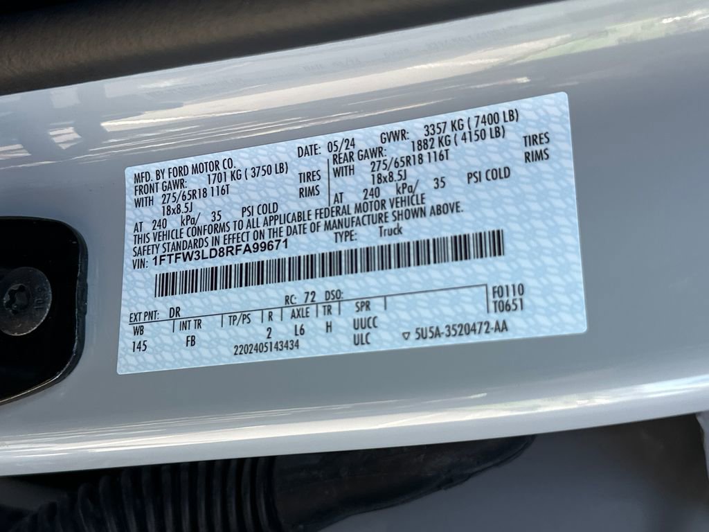 Used 2024 Ford F150 XLT w/ Equipment Group 302A MID image 22