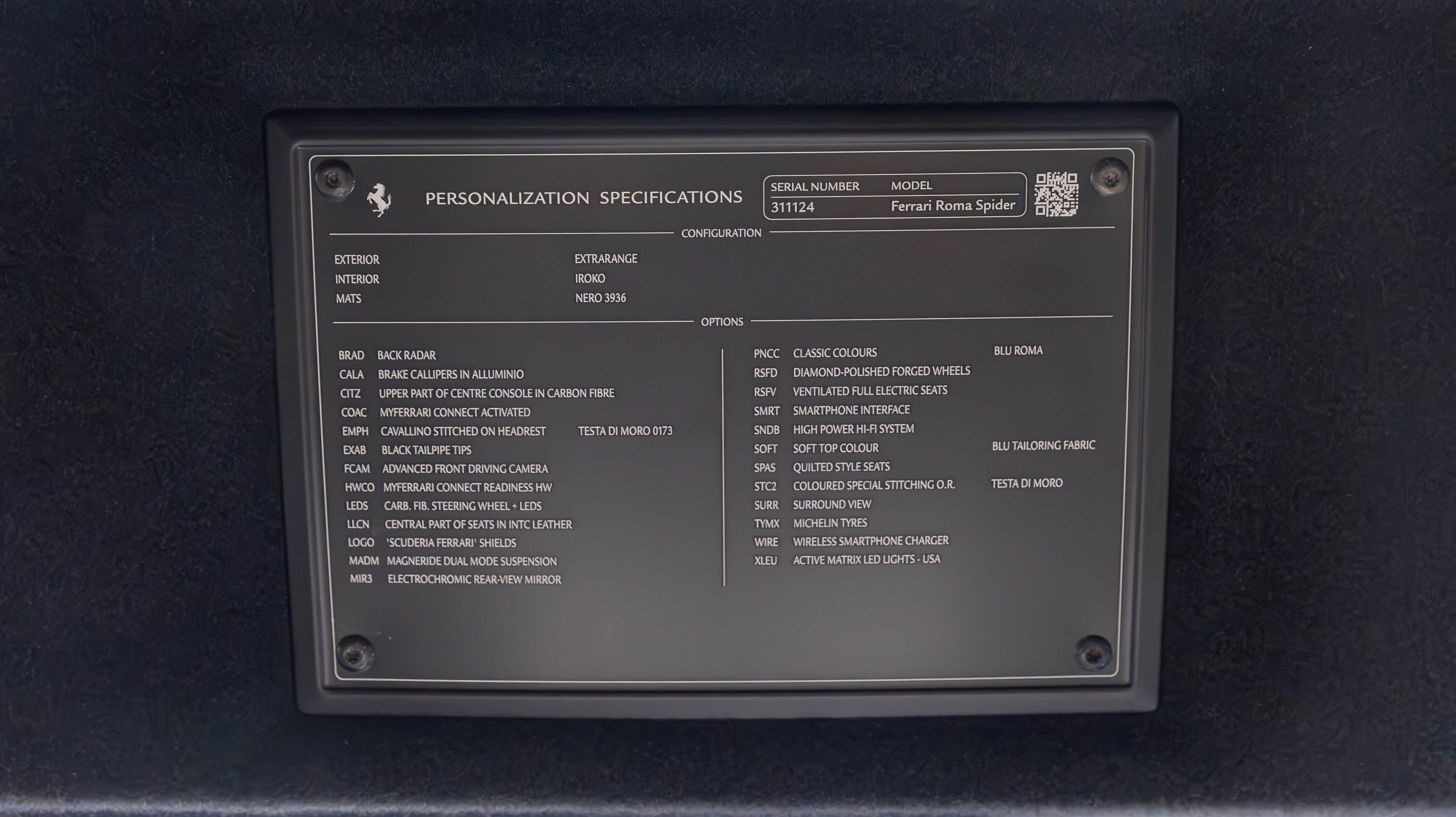 Certified 2024 Ferrari Roma Spider RWD image 46