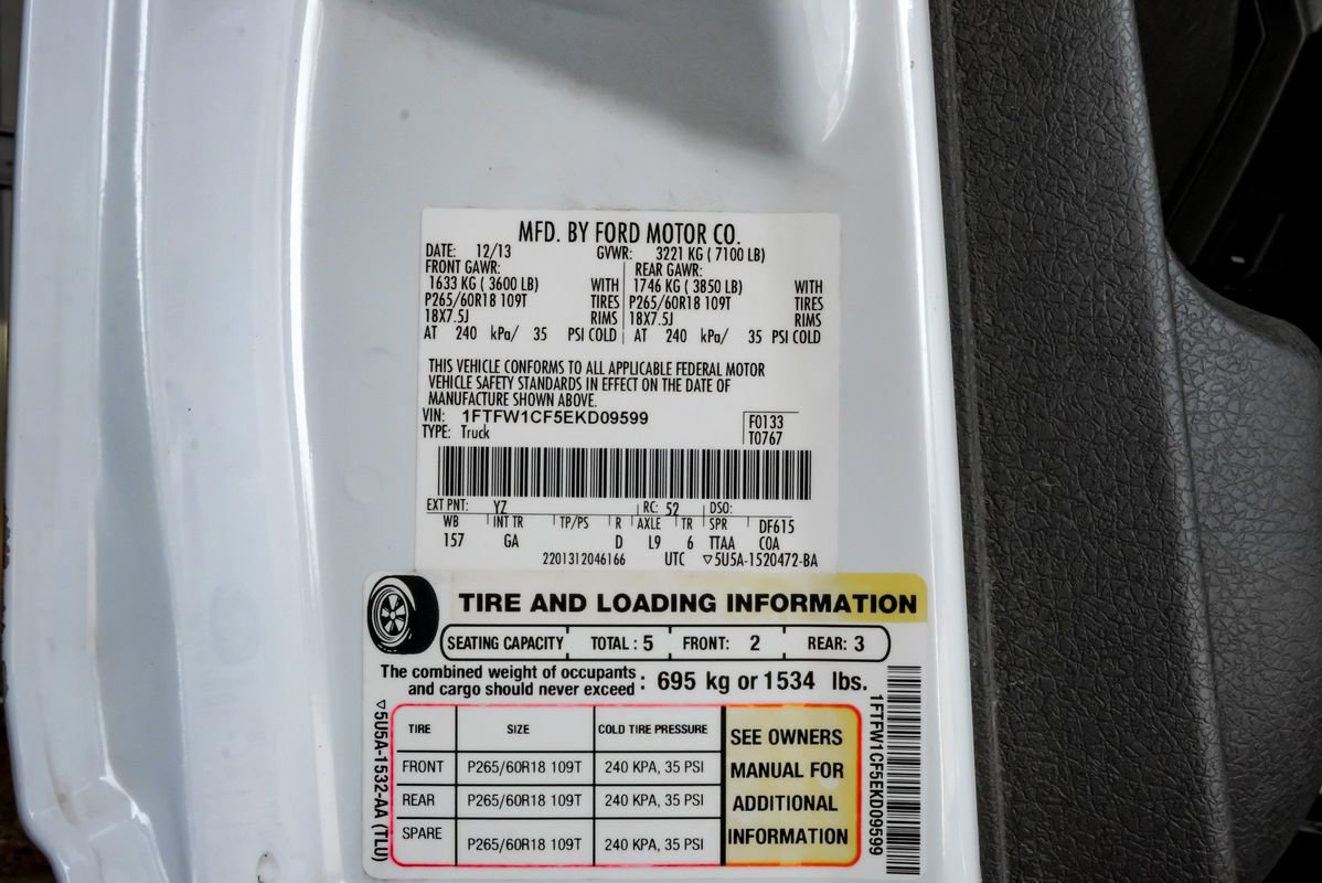 Used 2014 Ford F150 XLT w/ Equipment Group 302A Luxury image 64