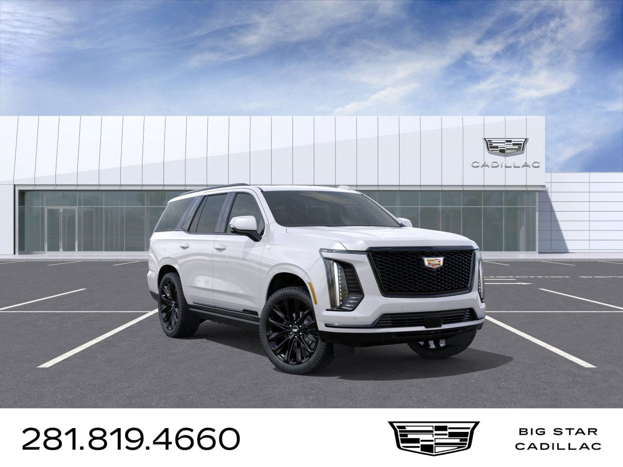 New 2025 Cadillac Escalade Sport Platinum w/ LPO, ONYX Package