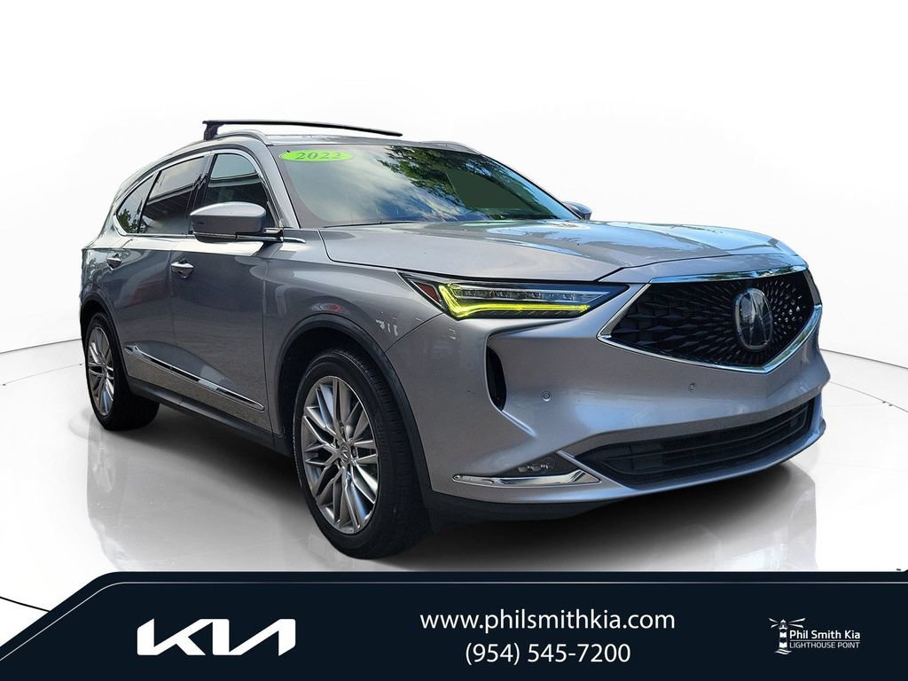 Used 2022 Acura MDX w/ Advance Package AWD/4WD image 1