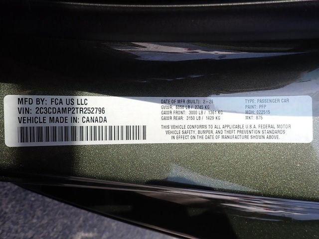 New 2026 Dodge Charger Scat Pack w/ Blacktop Package AWD/4WD image 16