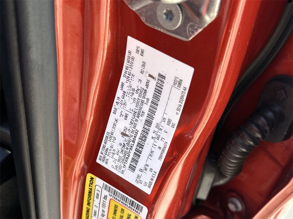 Used 2019 Ford Ranger XLT w/ Equipment Group 301A Mid image 36