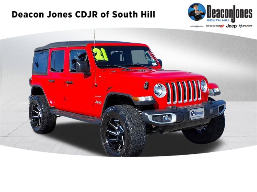 Used 2021 Jeep Wrangler Unlimited Sahara w/ Cold Weather Group