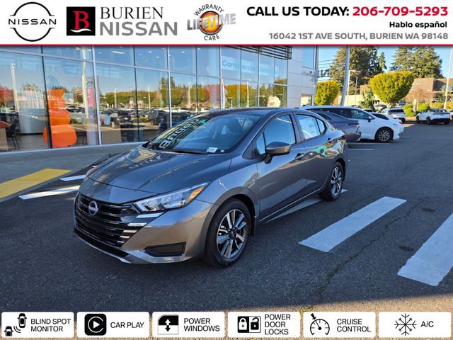 New 2025 Nissan Versa SV w/ Trunk Package