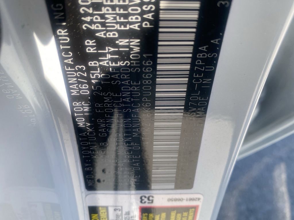 Used 2023 Toyota Camry TRD w/ TRD Package w/JBL Audio image 15