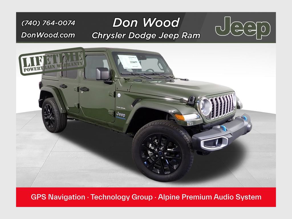 New 2024 Jeep Wrangler Unlimited Sahara w/ Technology Group