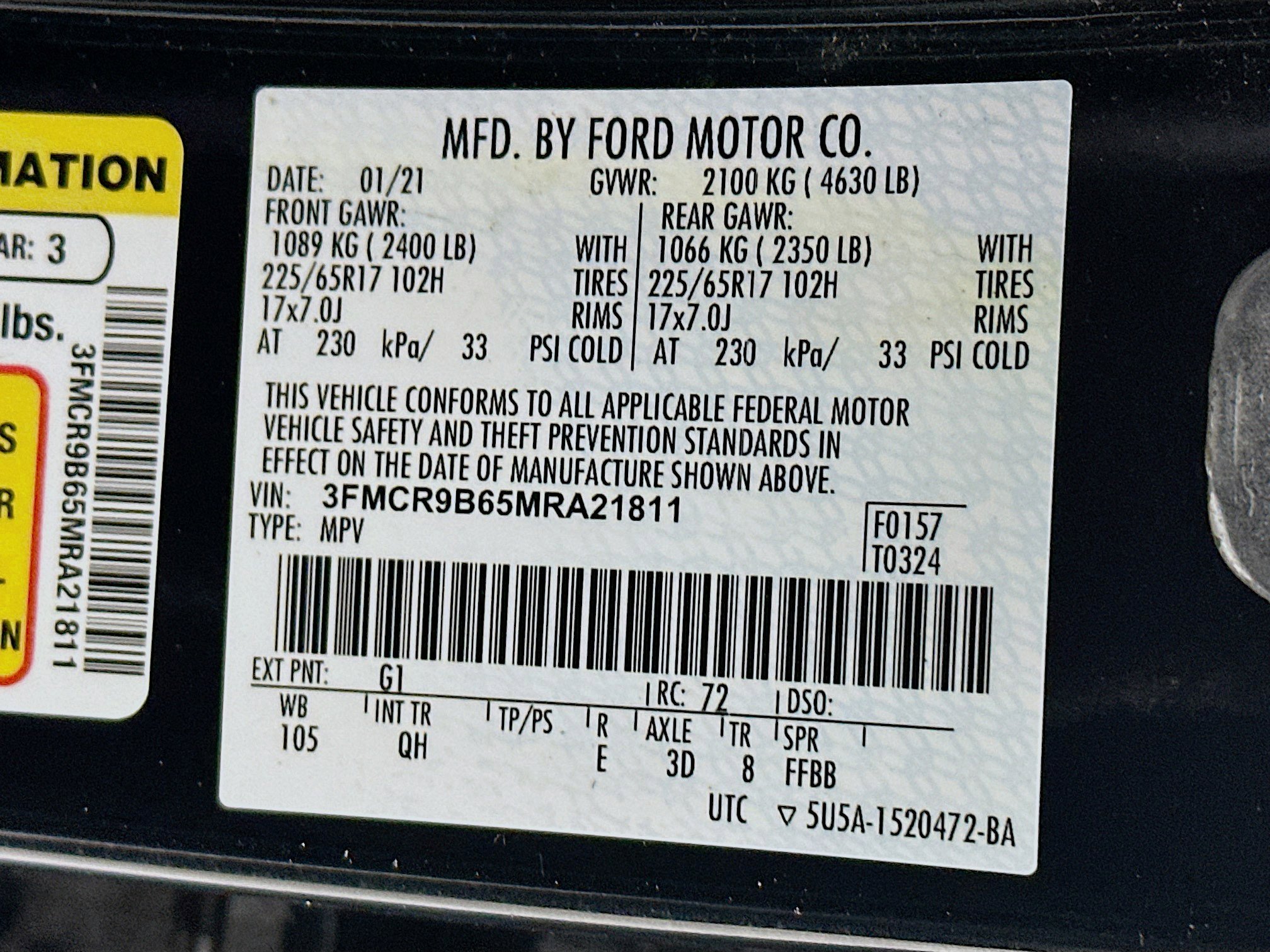 Used 2021 Ford Bronco Sport Big Bend image 12