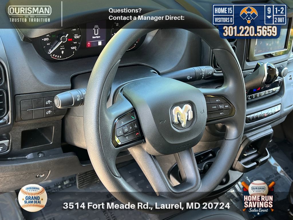 Used 2023 RAM ProMaster 2500 image 9