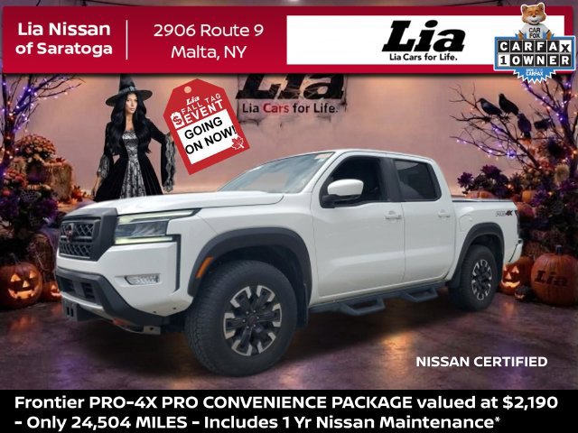 Certified 2023 Nissan Frontier PRO-4X w/ Pro Convenience Package