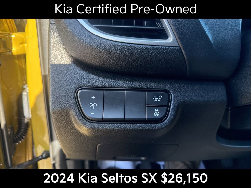 Certified 2024 Kia Seltos SX w/ SX Sunroof Package image 38
