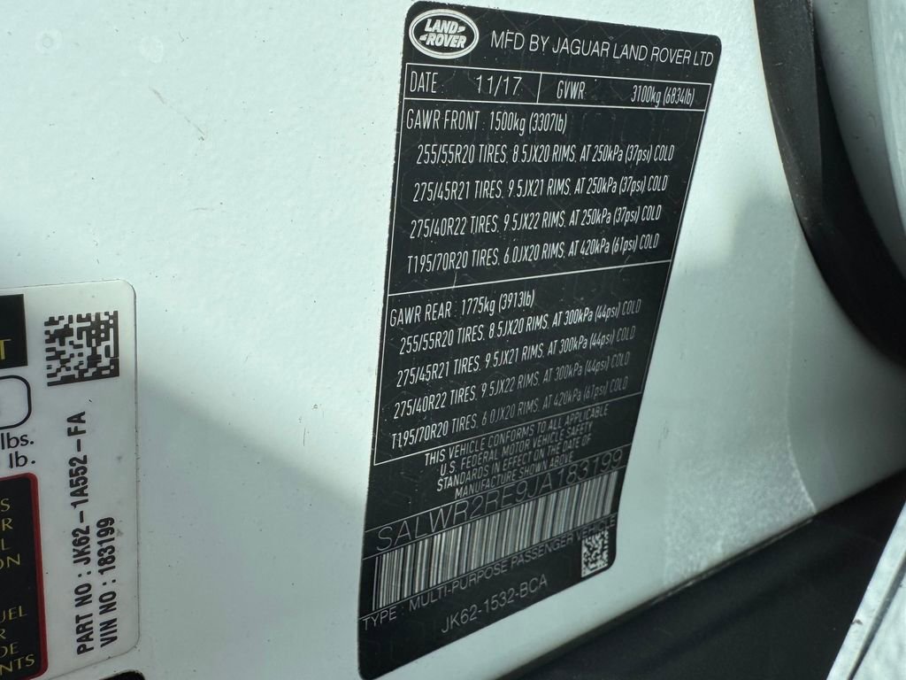 Used 2018 Land Rover Range Rover Sport Supercharged AWD/4WD image 13