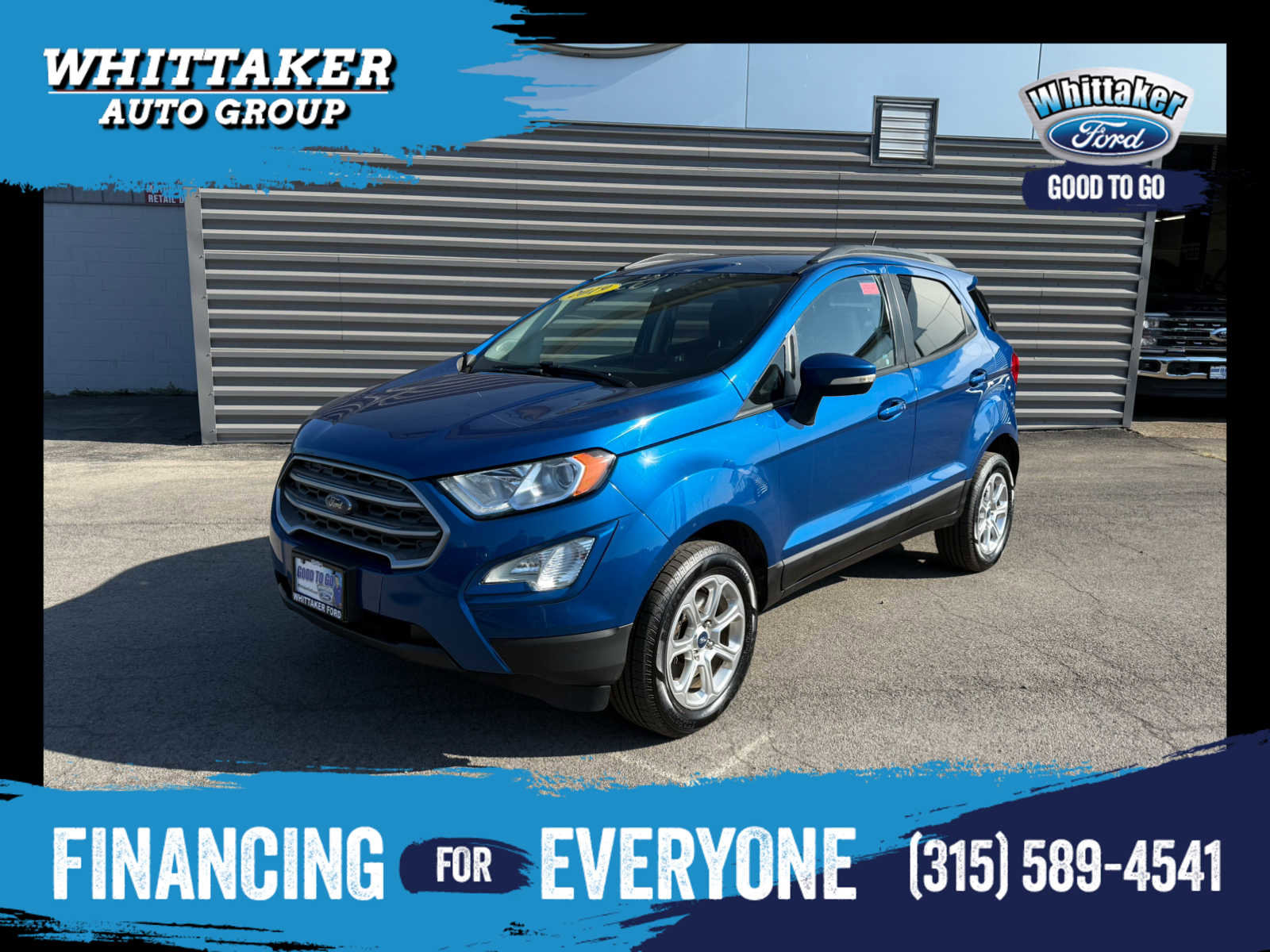Used 2019 Ford EcoSport SE w/ SE Convenience Package AWD/4WD image 1