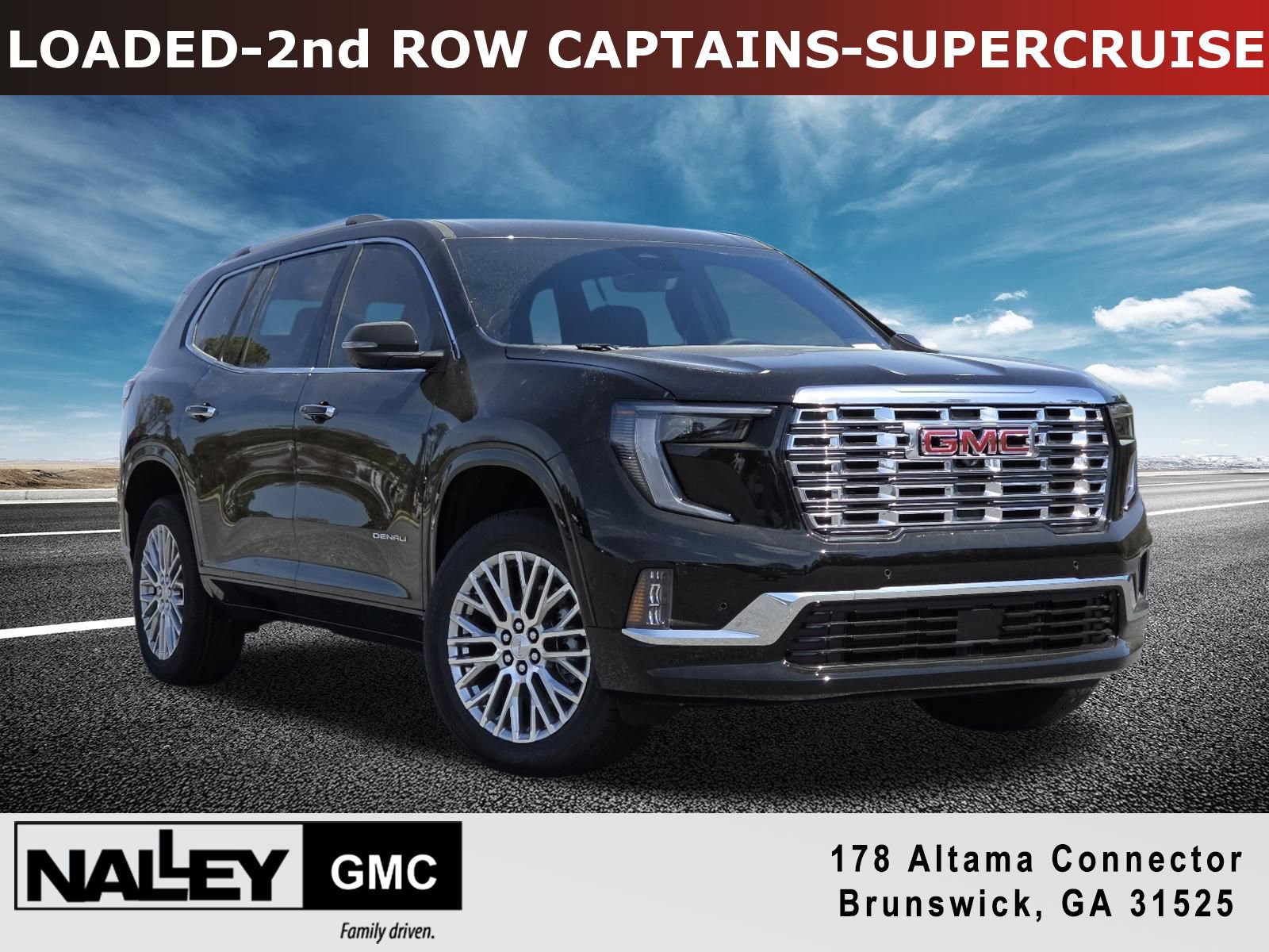 New 2026 GMC Acadia Denali w/ Super Cruise Package