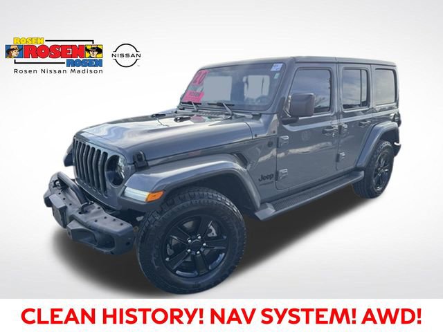 Used 2020 Jeep Wrangler Unlimited Sahara image 1